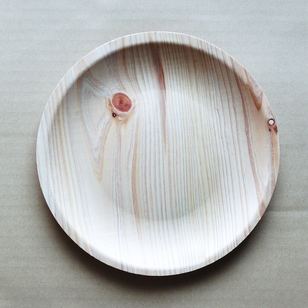 KIZARA 丸皿 角皿 紙皿の様な木皿 | KIZARA Products ｜木製ノベルティ